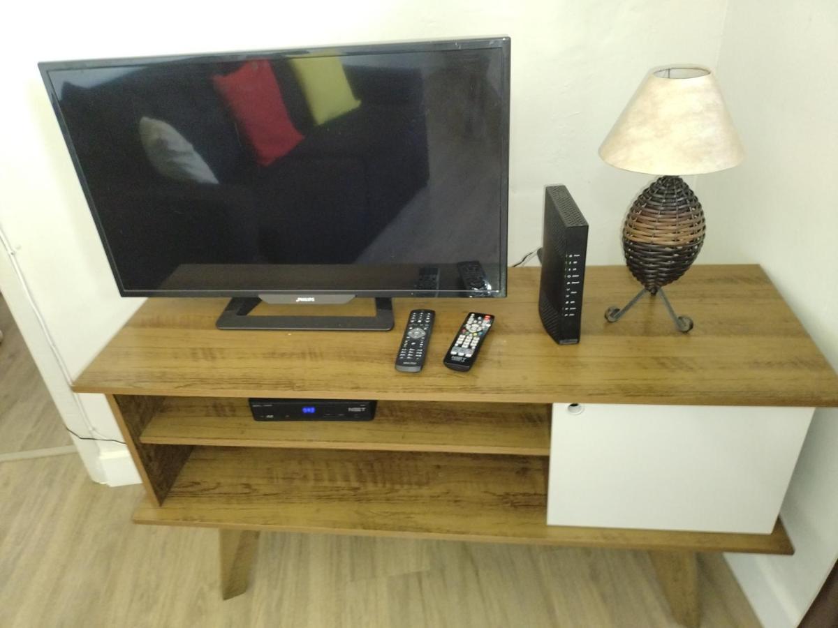 Apartamento encantador pé na areia frente a praia São Vicente Esterno foto