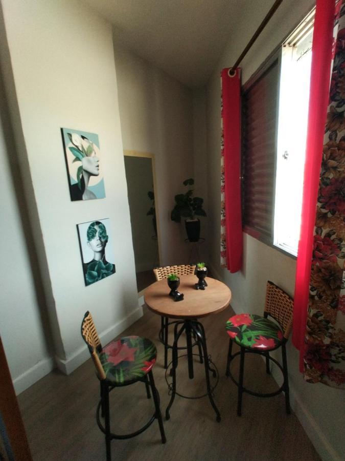Apartamento encantador pé na areia frente a praia São Vicente Esterno foto