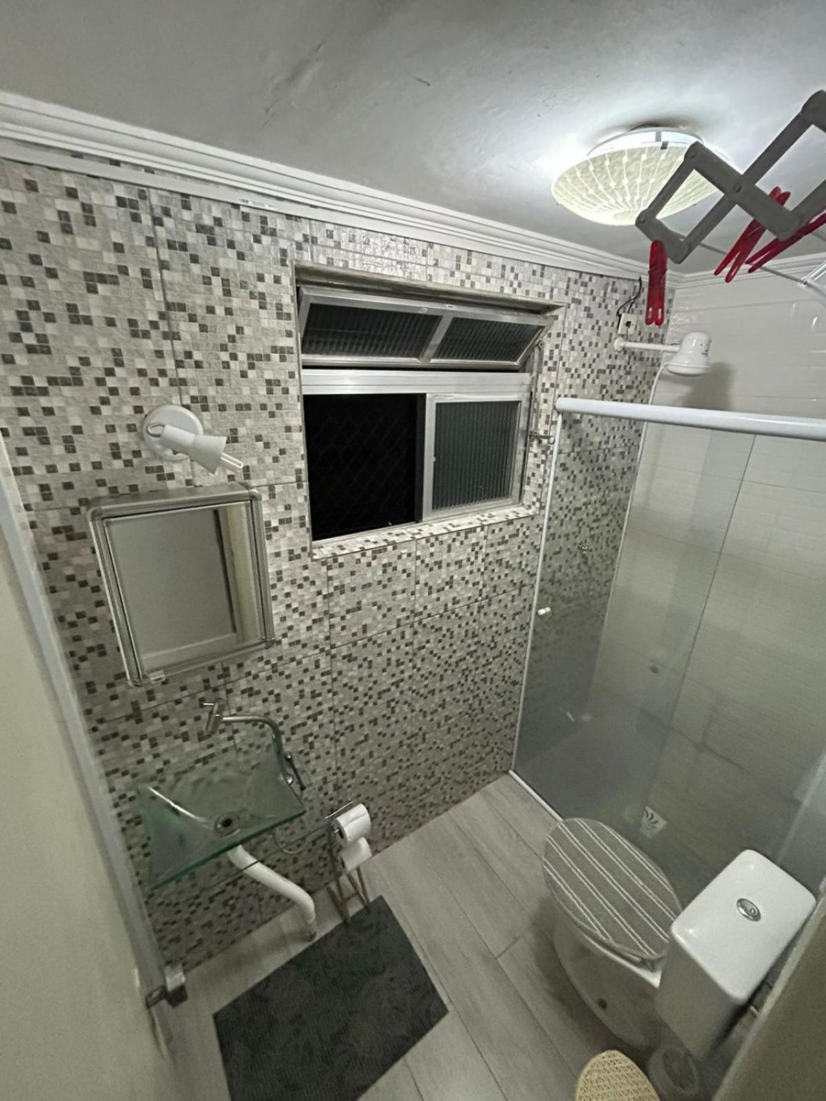 Apartamento encantador pé na areia frente a praia São Vicente Esterno foto