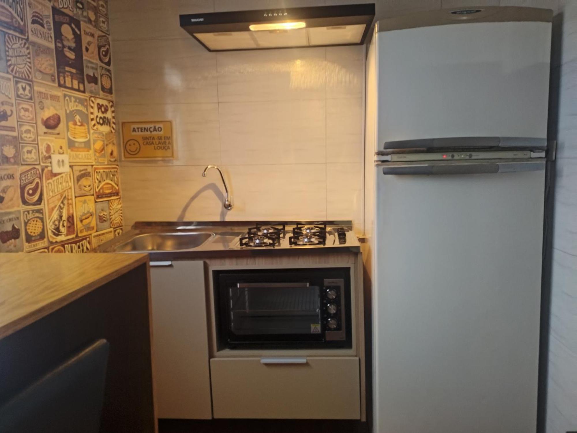 Apartamento encantador pé na areia frente a praia São Vicente Esterno foto